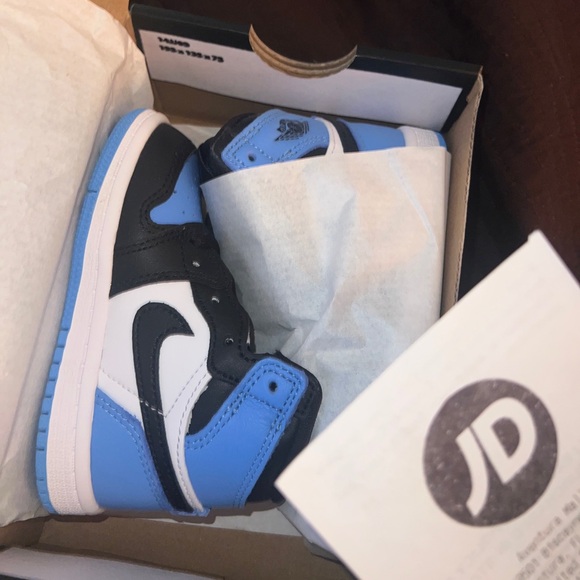 Jordan 1 Unc toddler size 6c new - Picture 1 of 5